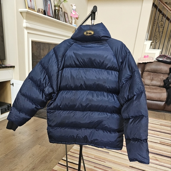 First DownDuck Down 90s Full Zip Puffy puffer SUPERIOR Quality M/M - Picture 4 of 16